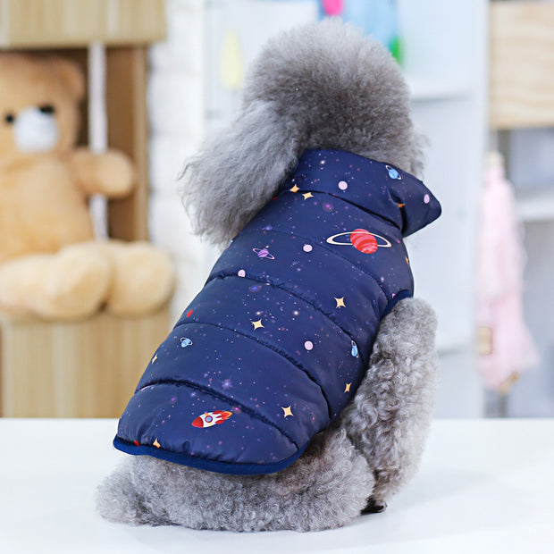 Padded vest pet clothes