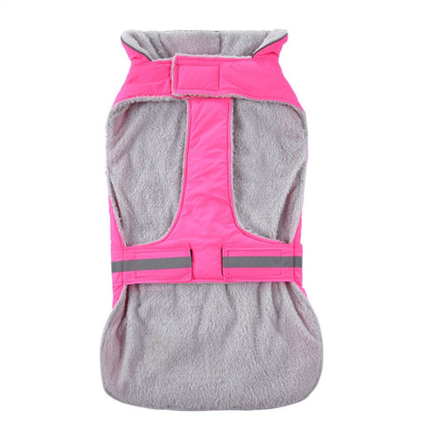 winter night reflective pet clothes