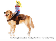 Riding pet clothes