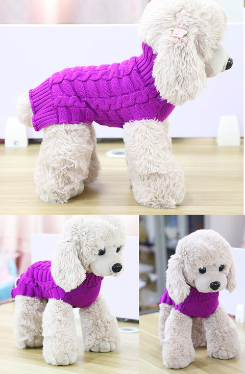 Cashmere Twisted Pet Sweater