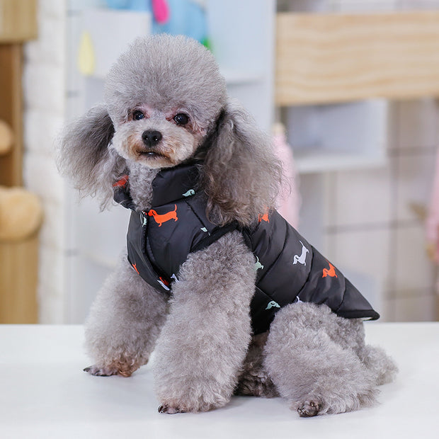 Padded vest pet clothes