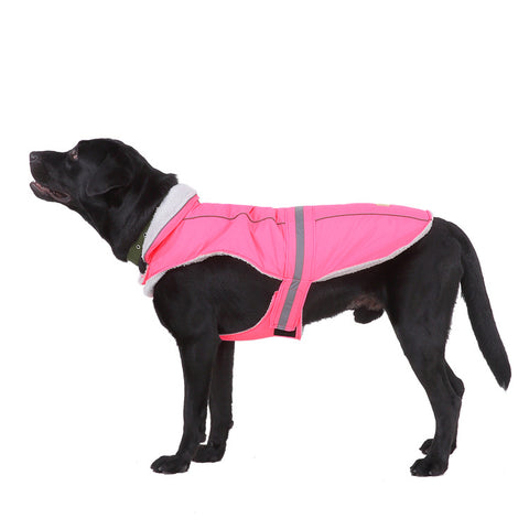 winter night reflective pet clothes