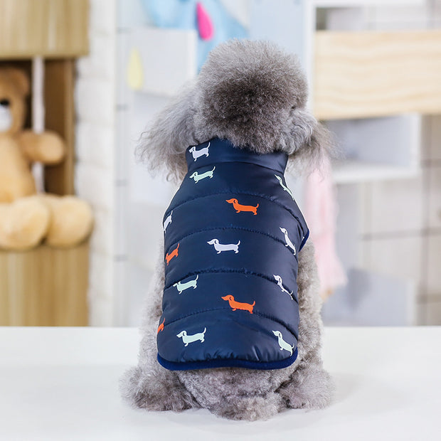 Padded vest pet clothes