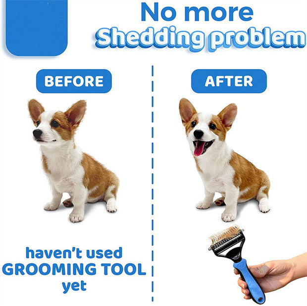 Grooming Brush For Pet Deshedding