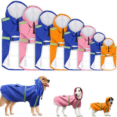 New dog waterproof  raincoat