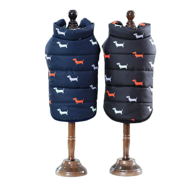 Padded vest pet clothes