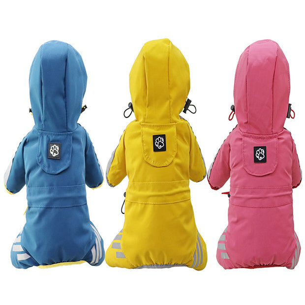 Waterproof Rain Cape Dog Raincoat