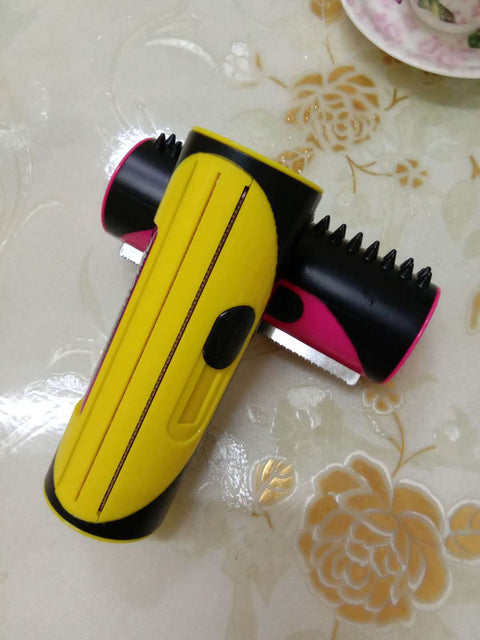 Grooming And Cleaning Pet Brush