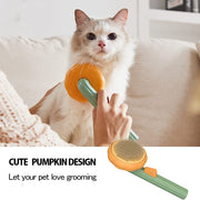 Pet Pumpkin Slicker Brush