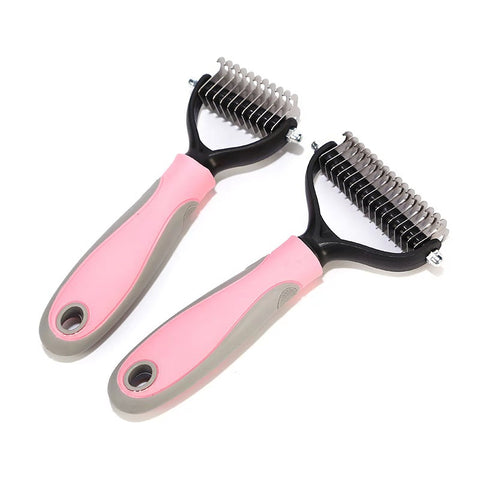 Stainless Double-sided Pet Hair Removal Comb