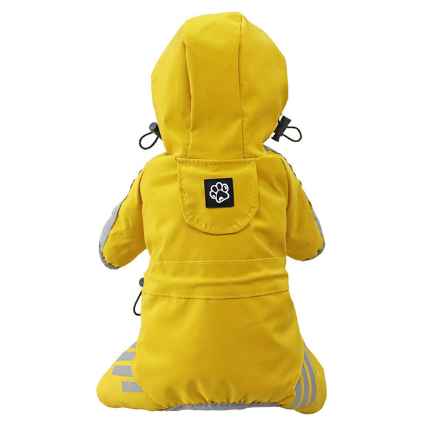 Waterproof Rain Cape Dog Raincoat