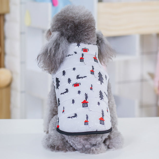 Padded vest pet clothes